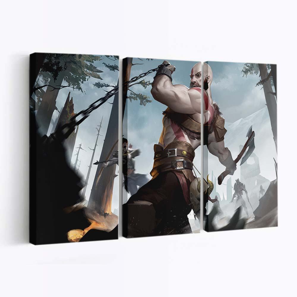 god of war fanartwork 4p